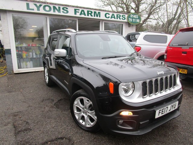 2017 17 Jeep Renegade 1.6 M-JET LIMITED 5d 118 BHP