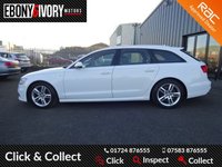 USED 2013 63 AUDI A6 2.0 AVANT TDI S LINE 5d 175 BHP FULLY SERVICED+1 YEAR MOT+BREAKDOWN COVER