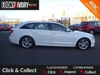 USED 2013 63 AUDI A6 2.0 AVANT TDI S LINE 5d 175 BHP FULLY SERVICED+1 YEAR MOT+BREAKDOWN COVER