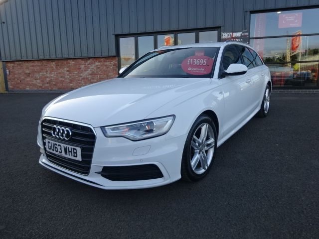 2013 63 Audi A6 2.0 AVANT TDI S LINE 5d 175 BHP
