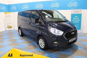 2019 FORD TRANSIT CUSTOM 2.0 300 LIMITED P/V L1 H1 168 BHP £19888.00