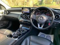 USED 2015 64 MERCEDES-BENZ C CLASS 2.0 C200 SPORT 4d 184 BHP STUNNING HUGE SECIFICATION MERCEDES C200 SPORT - SATELLITE NAVIGATION - FULL BLACK LEATHER - MERCEDES SERVICE HISTORY - DAB RADIO