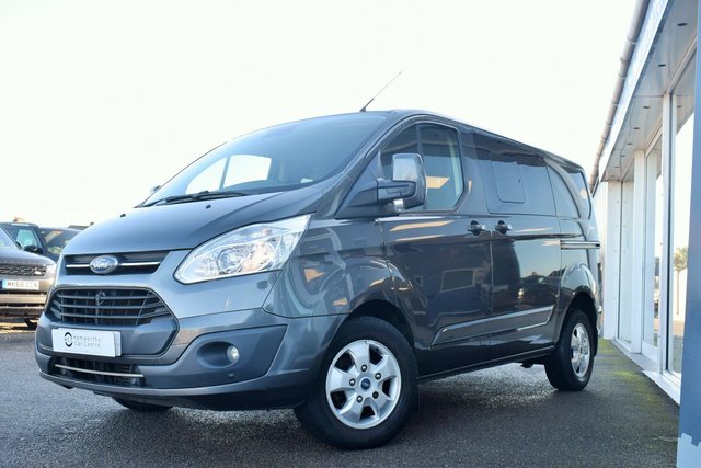 2018 18 Ford Transit Custom 2.0 310 LIMITED LR P/V 129 BHP CREW-VAN 6 SEATS 