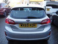 USED 2019 69 FORD FIESTA 1.0 ZETEC 5d 99 BHP GENUINE MILES ULEZ VERY ECO