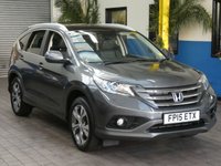 USED 2015 15 HONDA CR-V 2.2 I-DTEC EX 5d 148 BHP SAT NAV LEATHER HEATED SEATS DAB PANORAMIC SUNROOF ISOFIX REVERSING CAMERA PARKING SENSORS