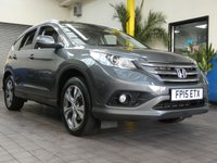 USED 2015 15 HONDA CR-V 2.2 I-DTEC EX 5d 148 BHP SAT NAV LEATHER HEATED SEATS DAB PANORAMIC SUNROOF ISOFIX REVERSING CAMERA PARKING SENSORS