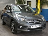 USED 2015 15 HONDA CR-V 2.2 I-DTEC EX 5d 148 BHP SAT NAV LEATHER HEATED SEATS DAB PANORAMIC SUNROOF ISOFIX REVERSING CAMERA PARKING SENSORS