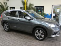 USED 2015 15 HONDA CR-V 2.2 I-DTEC EX 5d 148 BHP SAT NAV LEATHER HEATED SEATS DAB PANORAMIC SUNROOF ISOFIX REVERSING CAMERA PARKING SENSORS