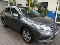 USED 2015 15 HONDA CR-V 2.2 I-DTEC EX 5d 148 BHP SAT NAV LEATHER HEATED SEATS DAB PANORAMIC SUNROOF ISOFIX REVERSING CAMERA PARKING SENSORS