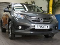 USED 2015 15 HONDA CR-V 2.2 I-DTEC EX 5d 148 BHP SAT NAV LEATHER HEATED SEATS DAB PANORAMIC SUNROOF ISOFIX REVERSING CAMERA PARKING SENSORS