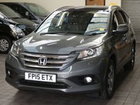 USED 2015 15 HONDA CR-V 2.2 I-DTEC EX 5d 148 BHP SAT NAV LEATHER HEATED SEATS DAB PANORAMIC SUNROOF ISOFIX REVERSING CAMERA PARKING SENSORS