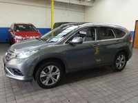 USED 2015 15 HONDA CR-V 2.2 I-DTEC EX 5d 148 BHP SAT NAV LEATHER HEATED SEATS DAB PANORAMIC SUNROOF ISOFIX REVERSING CAMERA PARKING SENSORS
