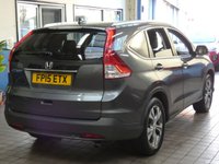 USED 2015 15 HONDA CR-V 2.2 I-DTEC EX 5d 148 BHP SAT NAV LEATHER HEATED SEATS DAB PANORAMIC SUNROOF ISOFIX REVERSING CAMERA PARKING SENSORS