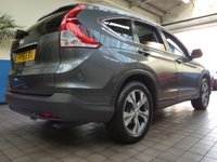 USED 2015 15 HONDA CR-V 2.2 I-DTEC EX 5d 148 BHP SAT NAV LEATHER HEATED SEATS DAB PANORAMIC SUNROOF ISOFIX REVERSING CAMERA PARKING SENSORS