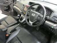 USED 2015 15 HONDA CR-V 2.2 I-DTEC EX 5d 148 BHP SAT NAV LEATHER HEATED SEATS DAB PANORAMIC SUNROOF ISOFIX REVERSING CAMERA PARKING SENSORS