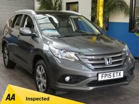 USED 2015 15 HONDA CR-V 2.2 I-DTEC EX 5d 148 BHP SAT NAV LEATHER HEATED SEATS DAB PANORAMIC SUNROOF ISOFIX REVERSING CAMERA PARKING SENSORS