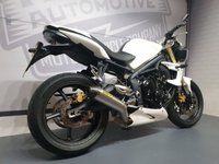 USED 2012 12 TRIUMPH STREET TRIPLE 675cc WITH ARROW RACE EXHAUST