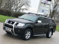 USED 2012 12 NISSAN NAVARA 2.5 DCI TEKNA 4X4 SHR DCB 188 BHP ** NO VAT ** NO VAT +   LOW MILES