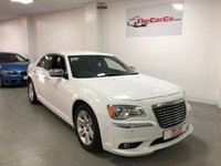 USED 2013 13 CHRYSLER 300C 3.0 CRD LIMITED 4d 236 BHP * CLIMATE CONTROL* PARKING SENSORS * NAVIGATION * LEATHER * 18 INCH ALLOY WHEELS *