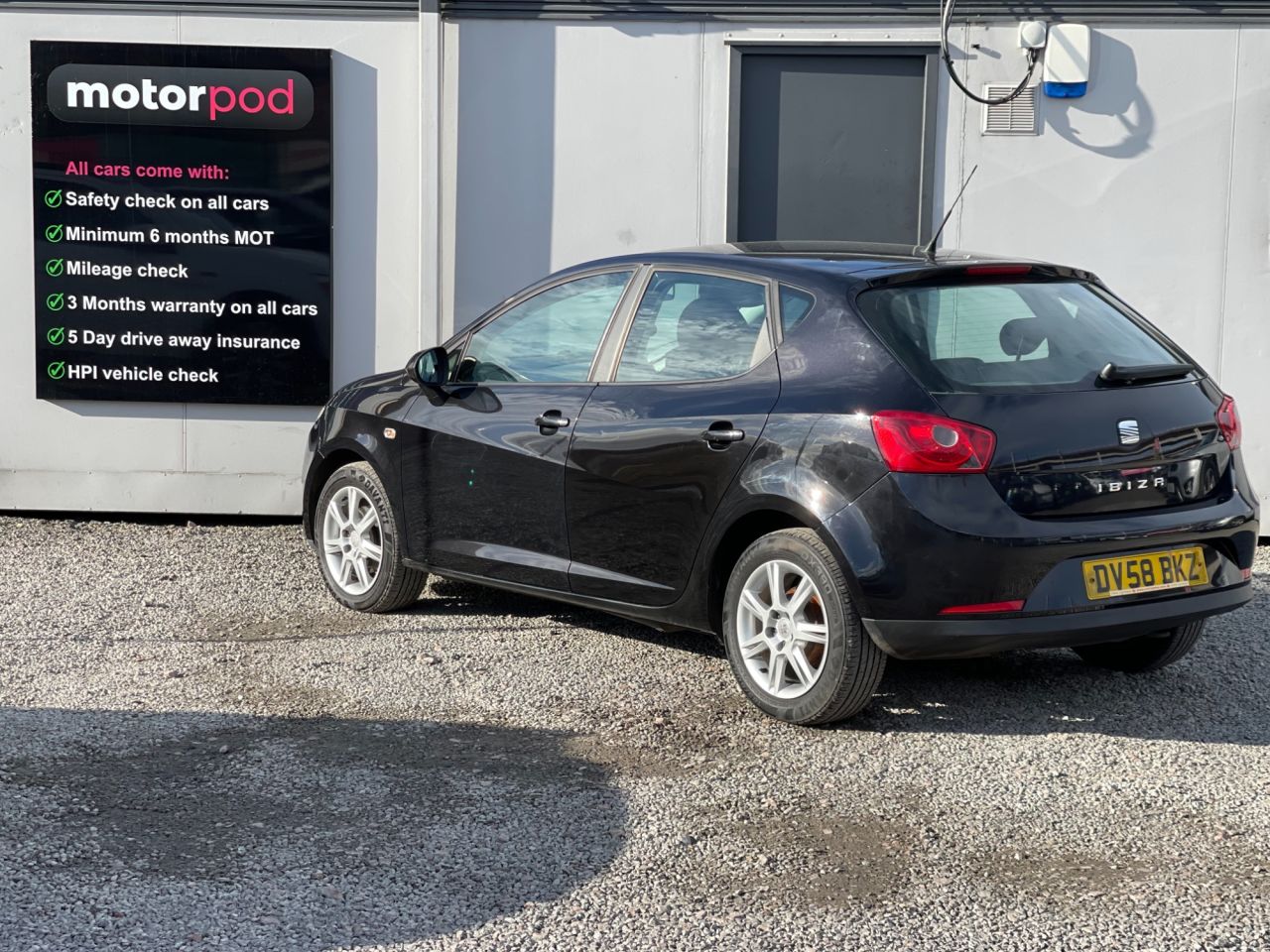 2008 Seat Ibiza 1.4 SE 5D 85 BHP £3,690