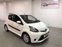 USED 2013 63 TOYOTA AYGO 1.0 VVT-I MOVE MM 5d 68 BHP * ONLY 17K MILES * AIR CONDITIONING * ONLY &pound;20 A YEAR ROAD TAX * NAVIGATION * BLUETOOTH *