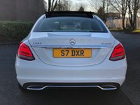 USED 2014 S MERCEDES-BENZ C CLASS 2.1 C220 BLUETEC SPORT PREMIUM 4d 170 BHP 
