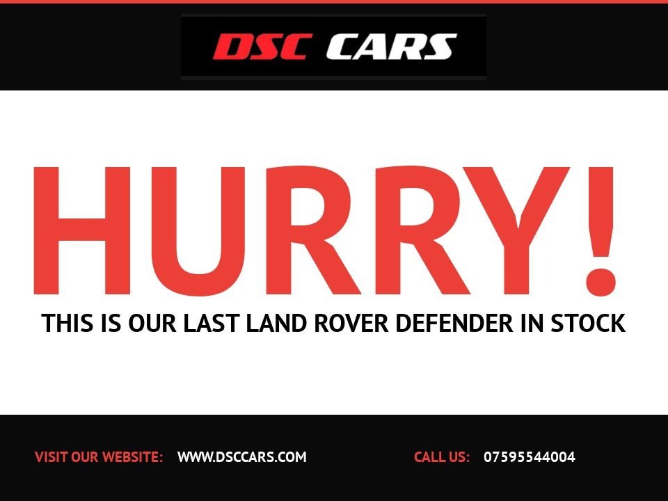 USED 2021 21 LAND ROVER DEFENDER 3.0 X-DYNAMIC S 5d 246 BHP FANTASTIC SPEC AND LOW MILES!