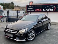 USED 2018 67 MERCEDES-BENZ C CLASS 2.1 C250D AMG LINE PREMIUM 4d 204 BHP FULL PANORAMIC GLASS SUNROOF