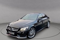 USED 2018 67 MERCEDES-BENZ C CLASS 2.1 C250D AMG LINE PREMIUM 4d 204 BHP FULL PANORAMIC GLASS SUNROOF