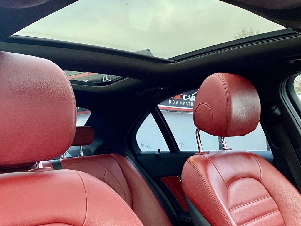 USED 2018 67 MERCEDES-BENZ C CLASS 2.1 C250D AMG LINE PREMIUM 4d 204 BHP FULL PANORAMIC GLASS SUNROOF