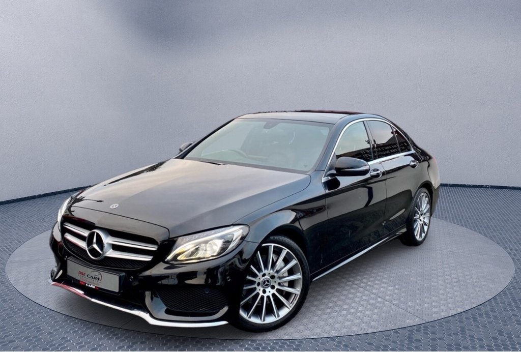 USED 2018 67 MERCEDES-BENZ C CLASS 2.1 C250D AMG LINE PREMIUM 4d 204 BHP FULL PANORAMIC GLASS SUNROOF