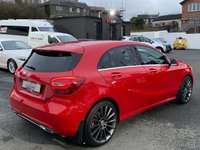 USED 2016 65 MERCEDES-BENZ A-CLASS 1.5 A 180 D SPORT 5d 107 BHP FULL BLACK LEATHER INTERIOR