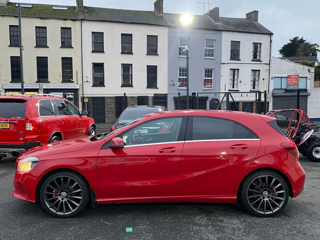 USED 2016 65 MERCEDES-BENZ A-CLASS 1.5 A 180 D SPORT 5d 107 BHP FULL BLACK LEATHER INTERIOR