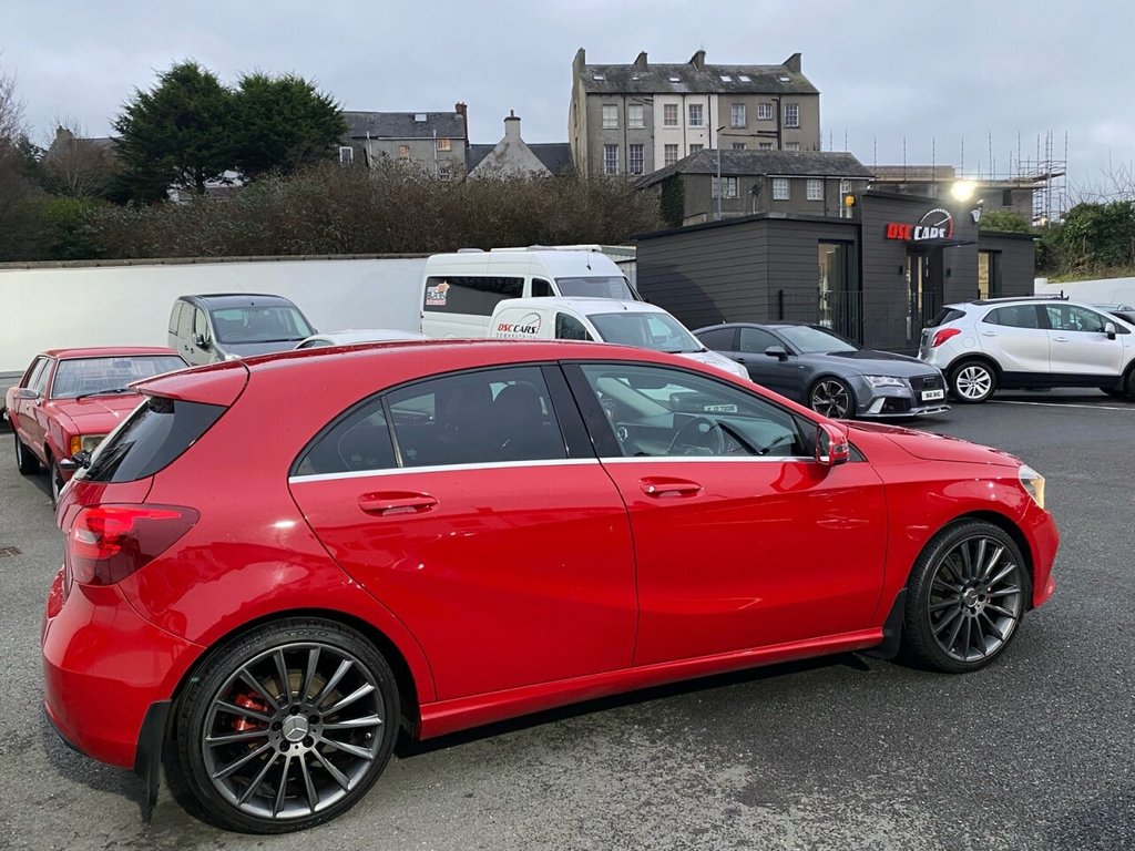 USED 2016 65 MERCEDES-BENZ A-CLASS 1.5 A 180 D SPORT 5d 107 BHP FULL BLACK LEATHER INTERIOR