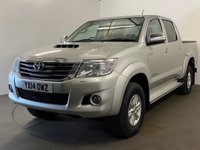 USED 2014 14 TOYOTA HI-LUX 2.5 ICON 4X4 D-4D DCB 142 BHP Outstanding Hi - Lux  2.5 ICON