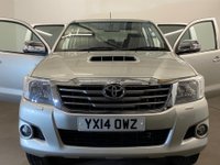 USED 2014 14 TOYOTA HI-LUX 2.5 ICON 4X4 D-4D DCB 142 BHP Outstanding Hi - Lux  2.5 ICON
