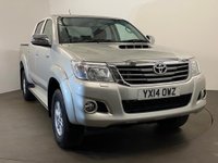 USED 2014 14 TOYOTA HI-LUX 2.5 ICON 4X4 D-4D DCB 142 BHP Outstanding Hi - Lux  2.5 ICON