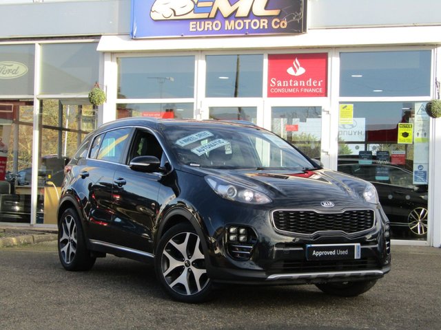 2016 66 Kia Sportage 2.0 CRDI GT-LINE 5d 134 BHP