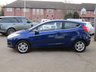 USED 2014 64 FORD FIESTA 1.2 ZETEC 3d 81 BHP Finished in Midnight Sky METALLIC with contrasting GREY Cloth interior trim. This Fiesta is a small family 3 door car that you can really enjoy driving. Economical and cheap to run, stylish to look at and some great features. Specification includes, &pound;30 road tax, B/Tooth, Alloys, Air Con, Heated front Screen and much more, makes this a must for the first time driver or small family. Dealer serviced at 4716 miles, 14689 miles and at 25878 miles, 45455 miles, 54664 miles and at 61928 miles.