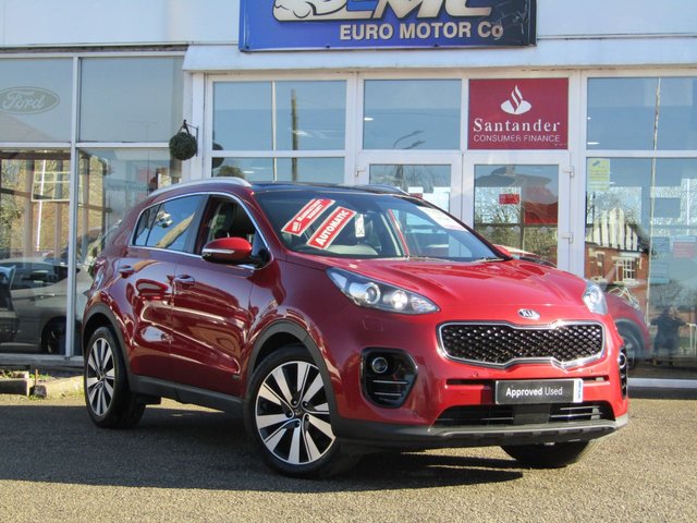 2016 66 Kia Sportage 2.0 CRDI KX-4 5d 182 BHP