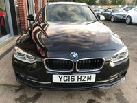 USED 2016 16 BMW 3 SERIES 2.0 330E SPORT 4d 181 BHP LEATHER~SAT NAV~PARK SENSORS~H/SEAT