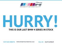 USED 2016 66 BMW 4 SERIES 2.0 420D M SPORT 2d 188 BHP M-SPORT PACKAGE, BMW S/H
