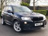 USED 2012 12 BMW X3 2.0 XDRIVE20D M SPORT 5d 181 BHP 