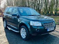 USED 2009 59 LAND ROVER FREELANDER 2.2 TD4 HSE AUTOMATIC 5dr 159 BHP PAN ROOF & NAV FANTASTIC SPECIFICATION WITH UNRIVALLED 4X4 CAPABILITIES.