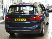 USED 2018 68 BMW 2 SERIES 1.5 218I LUXURY GRAN TOURER 5d 139 BHP 7 SEATS SAT NAV LEATHER