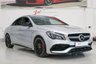 USED 2017 17 MERCEDES-BENZ CLA 2.0 AMG CLA 45 4MATIC 4d 375 BHP 1 LADY OWNER FULL MB HISTORY