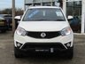 USED 2015 15 SSANGYONG KORANDO 2.0 LIMITED EDITION 5d 147 BHP Finished in GRAND WHITE with contrasting GREY CLOTH TRIM. This Korando is a sturdy, dependable and practical choice in the family SUV market. With its big load area and flexible seating options the Korando certainly lives up to its claims of being a true lifestyle SUV. Features include, Heated Seats, B/Tooth, Alloys, Rear Park sensors and much more.  Recorded serviced at 15414 miles, 37968 miles, 50612 miles, 59801 miles and on arrival at 66180 miles.