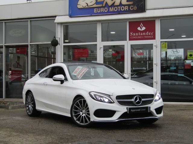 2016 66 Mercedes-Benz C Class 2.1 C 220 D AMG LINE PREMIUM 2d 168 BHP
