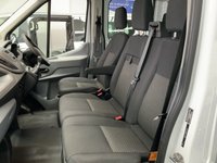 USED 2018 18 FORD TRANSIT 2.0 350 L3 DCB TIPPER 130 BHP EURO 6  1 OWNER LOW MILES FACTORY 7 SEAT DOUBLE CAB TIPPER