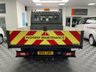 USED 2018 18 FORD TRANSIT 2.0 350 L3 DCB TIPPER 130 BHP EURO 6  1 OWNER LOW MILES FACTORY 7 SEAT DOUBLE CAB TIPPER